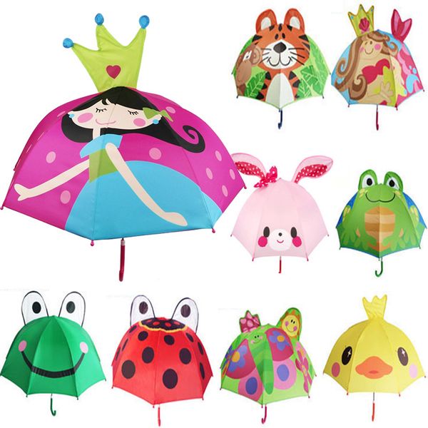 lovely cartoon design umbrella for kids 3d optional function umbrella light for rain sun 13 styles dhl wx9-692
lovely cartoon design umbrella for kids 3d optional function umbrella light for rain sun 13 styles dhl wx9-692