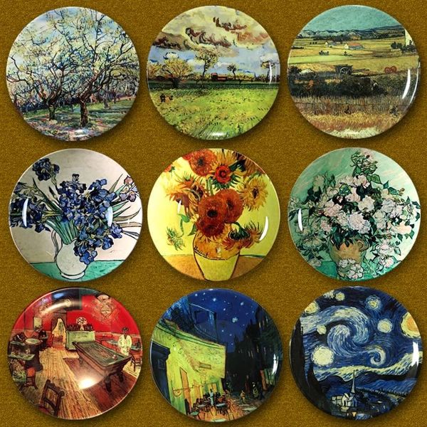 8 inch van gogh european style decorative wall painting home furnishing background artistic plate ceramic wall hanging plate
8 inch van gogh european style decorative wall painting home furnishing background artistic plate ceramic wall hanging plate