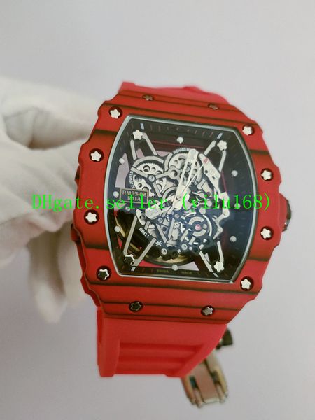 luxry new mens watch skeleton dial rm35-02 skeleton ntpt red carbon fiber pattern case japan49.94 x 44.50 automatic r 35-02 rubber watches, Slivery;brown
luxry new mens watch skeleton dial rm35-02 skeleton ntpt red carbon fiber pattern case japan49.94 x 44.50 automatic r 35-02 rubber watches, Slivery;brown