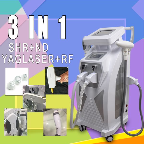 beauty machine of 3 in 1 skin rejuvenation e-light ipl rf + nd yag laser multifunction hair removal pigment removal tattoo removal equipment
beauty machine of 3 in 1 skin rejuvenation e-light ipl rf + nd yag laser multifunction hair removal pigment removal tattoo removal equipment