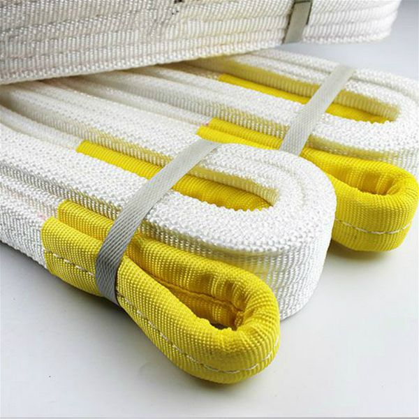 2t 1m white high tensile double buckle flat webbing sling endless industrial lifting chain sling polypropylene fiber strap
2t 1m white high tensile double buckle flat webbing sling endless industrial lifting chain sling polypropylene fiber strap