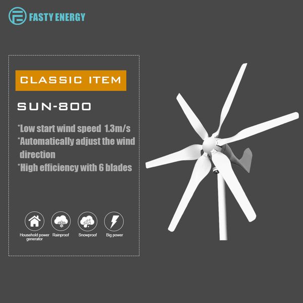 2020 новое поступление 6 лопастей свободной энергии ветрогенератор 800 вт 12 в 24 в высокая эффективность для дома яхты фермы низкая скорост
2020 новое поступление 6 лопастей свободной энергии ветрогенератор 800 вт 12 в 24 в высокая эффективность для дома яхты фермы низкая скорост