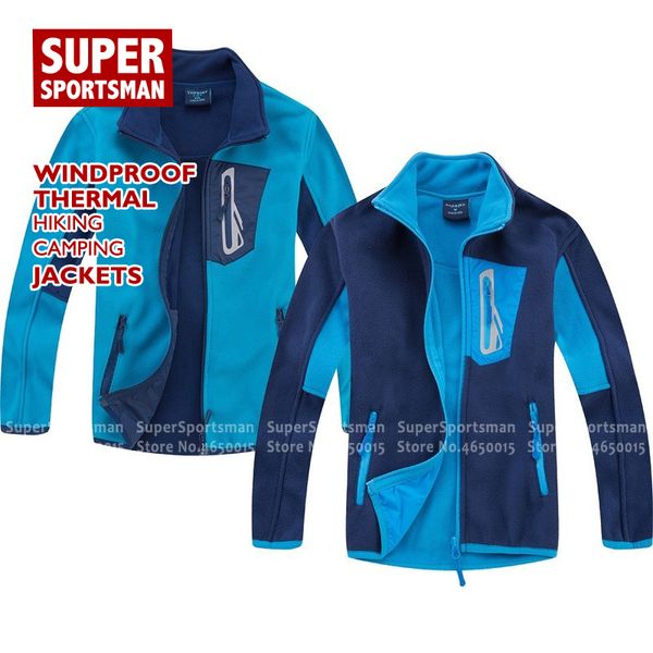 children windbreaker fleece jackets camping hiking softshell kids winter fur waterproof coats toddler hooded soft shell outwear, Blue;black
children windbreaker fleece jackets camping hiking softshell kids winter fur waterproof coats toddler hooded soft shell outwear, Blue;black
