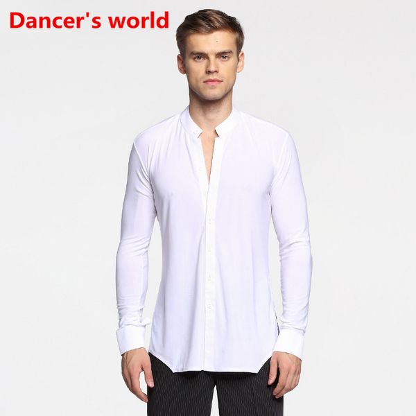 long sleeve button mens latin shirts dance ballroom dancewear latin dance costumes stage clothing for men ballroom clothes, Black;red
long sleeve button mens latin shirts dance ballroom dancewear latin dance costumes stage clothing for men ballroom clothes, Black;red