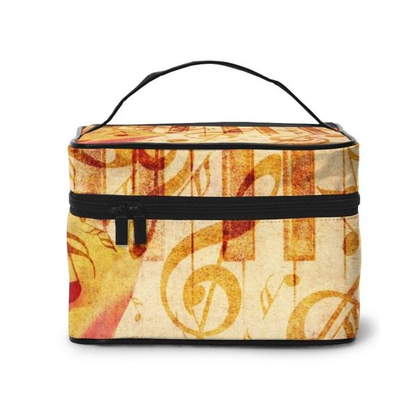 women makeup bags cosmetic bag toiletries organizer travel storage bag vintage grunge tulip and music notes
women makeup bags cosmetic bag toiletries organizer travel storage bag vintage grunge tulip and music notes