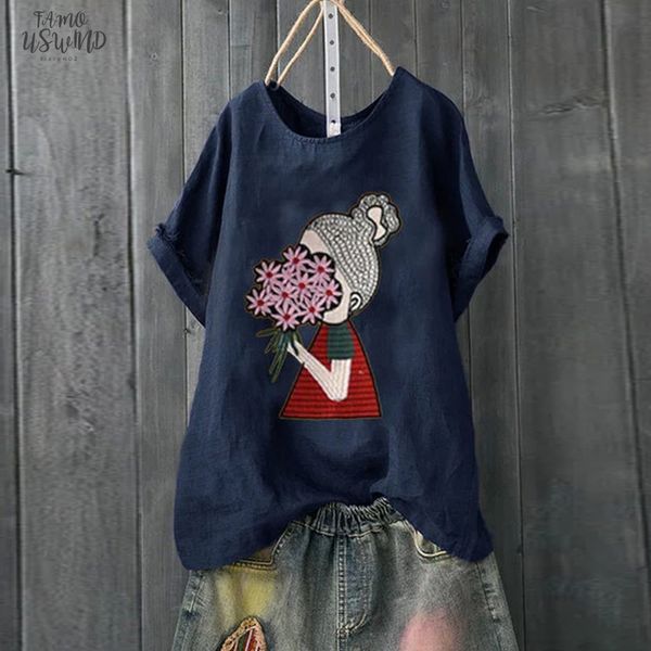 fun t shirts for women plus size short sleeve cotton linen o neck print 100% cotton t shirt short sleeve graphic, White 
fun t shirts for women plus size short sleeve cotton linen o neck print 100% cotton t shirt short sleeve graphic, White