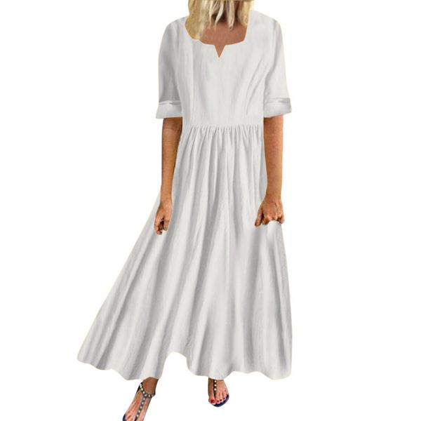 casual dresses women dress summer womens long sleeve loose a-line party solid maxi, Black;gray
casual dresses women dress summer womens long sleeve loose a-line party solid maxi, Black;gray
