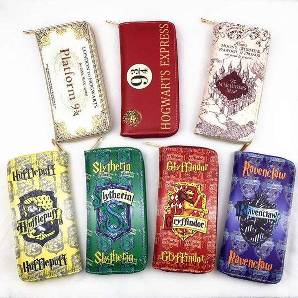 new arrival harry potter wallet platform 9 3/4 four college long wallets day clutch women coin purse leather wallets, Red;black
new arrival harry potter wallet platform 9 3/4 four college long wallets day clutch women coin purse leather wallets, Red;black
