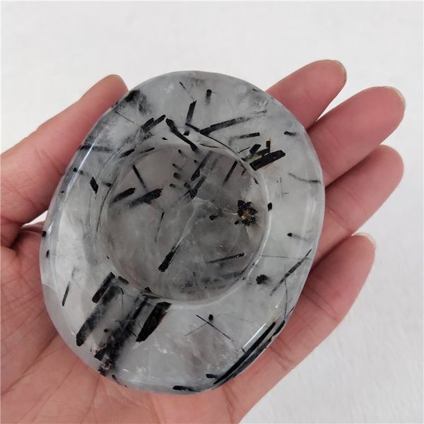 natural black rutiled quartz candlestick for decoration zw
natural black rutiled quartz candlestick for decoration zw