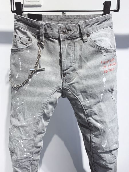 dsquared2 dsq2 ss20 новое прибытие высочайшее качество brand дизайнерские мужчины denim прохладный guy джинсы вышивка брюки мода дыры брюки, Blue
dsquared2 dsq2 ss20 новое прибытие высочайшее качество brand дизайнерские мужчины denim прохладный guy джинсы вышивка брюки мода дыры брюки, Blue
