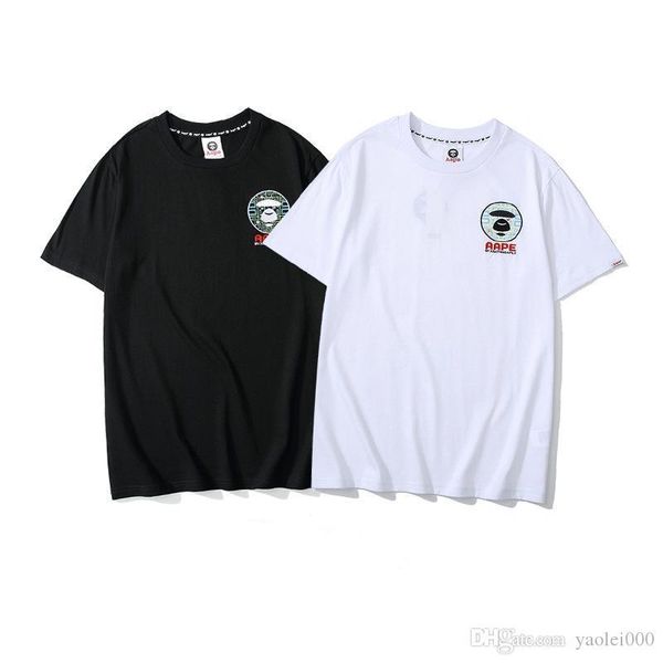 men's luxury t shirt designer short sleeve new tide brand wide embroidered letter hip hop couple casual half sleeve, White;black
men's luxury t shirt designer short sleeve new tide brand wide embroidered letter hip hop couple casual half sleeve, White;black