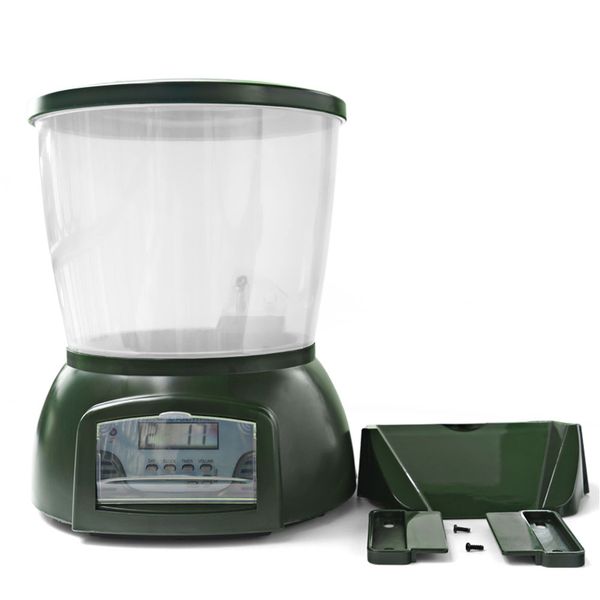 automatic pond fish feeder fish food dispenser digital aquarium timer feeder with lcd 
automatic pond fish feeder fish food dispenser digital aquarium timer feeder with lcd
