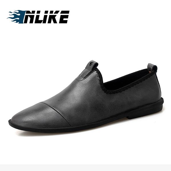 мужская кожаная обувь fashion slip on shoes для мужчин итальянские кожаные лоферы, Black
мужская кожаная обувь fashion slip on shoes для мужчин итальянские кожаные лоферы, Black