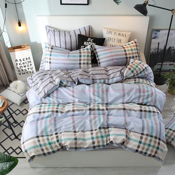 bonenjoy bed linen set plaid bedding sets size striped double bedspread duvet cover nordic king bed set sheet
bonenjoy bed linen set plaid bedding sets size striped double bedspread duvet cover nordic king bed set sheet