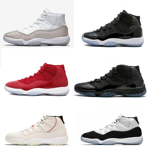 Сток X 11 Разводят 2020 Mens Basketball обувь Metallic Silver WMNS 11 Loyal Синий Какие Мужчины Женщины Спортивные кроссовки 36-47
Сток X 11 Разводят 2020 Mens Basketball обувь Metallic Silver WMNS 11 Loyal Синий Какие Мужчины Женщины Спортивные кроссовки 36-47