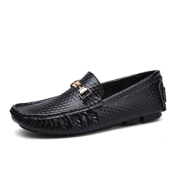 plus size 38-47 designer men loafers moccasins luxury slip on mens driving shoes genuine leather casual shoes men, Black
plus size 38-47 designer men loafers moccasins luxury slip on mens driving shoes genuine leather casual shoes men, Black