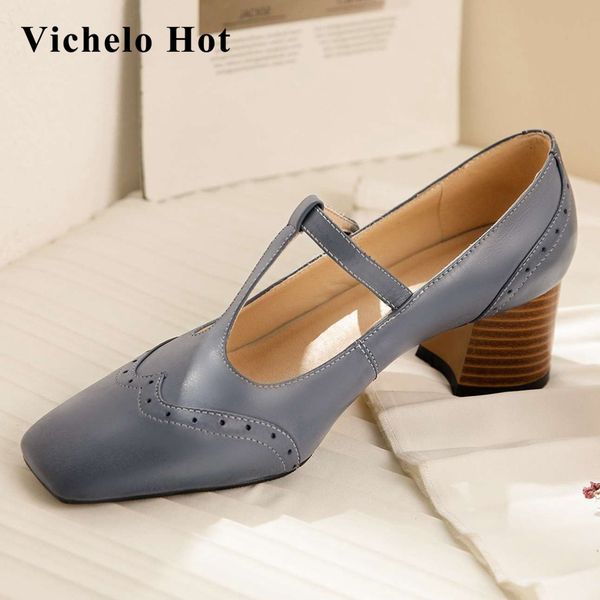 vichelo french romantic vintage mary janes genuine leather square toe high heels pretty girls dating modern women pumps l56, Black
vichelo french romantic vintage mary janes genuine leather square toe high heels pretty girls dating modern women pumps l56, Black