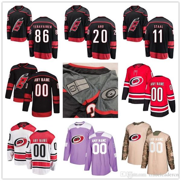 mens women youth carolina hurricanes andrei svechnikov de haan sebastian aho teuvo teravainen any name any number customized hockey jerseys, Black;red
mens women youth carolina hurricanes andrei svechnikov de haan sebastian aho teuvo teravainen any name any number customized hockey jerseys, Black;red
