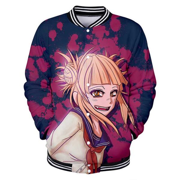new 3d baseball jacket coat japan anime cosplay himiko toga senpai men women hoodie sweatshirts long sleeve hoodies jackets, Black;brown
new 3d baseball jacket coat japan anime cosplay himiko toga senpai men women hoodie sweatshirts long sleeve hoodies jackets, Black;brown