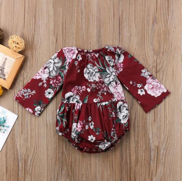2019 adorable baby kids girls cotton floral printed long sleeve jumpsuit romper clothes baby clothing, Blue
2019 adorable baby kids girls cotton floral printed long sleeve jumpsuit romper clothes baby clothing, Blue