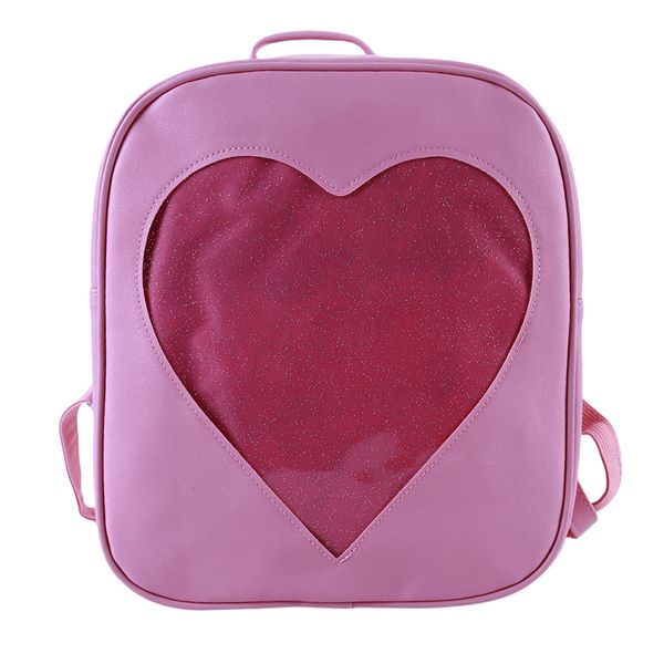 2019 fashion transparent love heart shape zipper backpack teenager candy color backpack cute for teenager solid color
2019 fashion transparent love heart shape zipper backpack teenager candy color backpack cute for teenager solid color