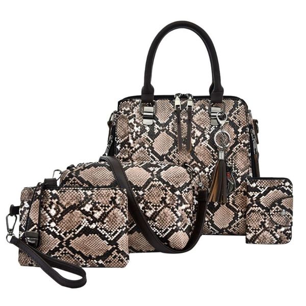crossbody snakeskin bags for women 4 pcs/set bags pu leather handbag women large tote shoulder bag handbag+messenger bag+purse
crossbody snakeskin bags for women 4 pcs/set bags pu leather handbag women large tote shoulder bag handbag+messenger bag+purse