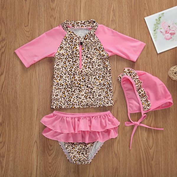 summer kids baby girls leopard swimsuits tankinis 3pcs cute bathing suit swimwear ruflfes bikini set swimming cap beach swimwear, White
summer kids baby girls leopard swimsuits tankinis 3pcs cute bathing suit swimwear ruflfes bikini set swimming cap beach swimwear, White