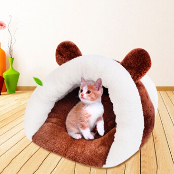 thickened yurt dog kennel cat nest lovely rabbit ears shape semi-closed pet house cute puppy teddy sleeping bed
thickened yurt dog kennel cat nest lovely rabbit ears shape semi-closed pet house cute puppy teddy sleeping bed