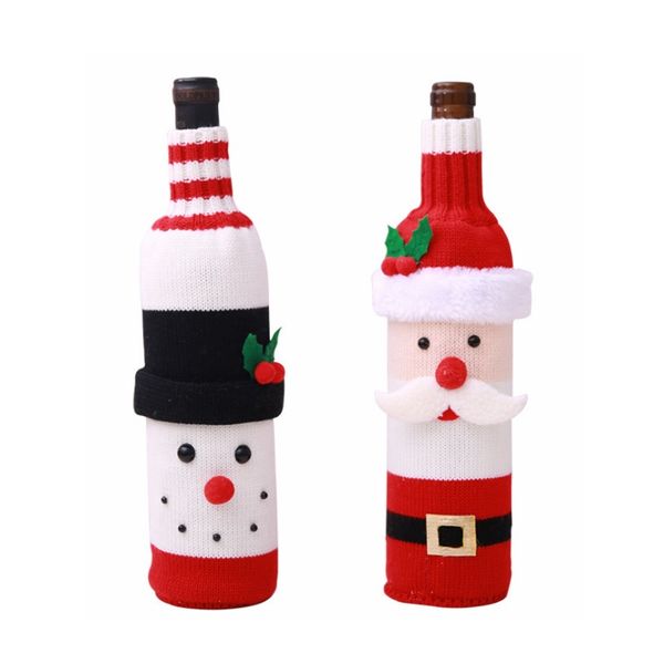 50pcs christmas wine bottle cover knitted xmas wine bottle bag party home table decor christmas decoration wb1253
50pcs christmas wine bottle cover knitted xmas wine bottle bag party home table decor christmas decoration wb1253