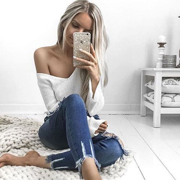 sweatshirts polyester casual cropped jumper one pieces new fashion women clothes ladies long sleeve v-neck loose knitted, Black
sweatshirts polyester casual cropped jumper one pieces new fashion women clothes ladies long sleeve v-neck loose knitted, Black