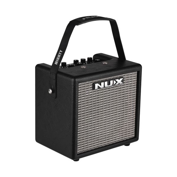 nux mighty 8 bt portable 8 watt electric guitar amplifier cube-shape amplifier built-in 6.5 inch speaker with guitar input
nux mighty 8 bt portable 8 watt electric guitar amplifier cube-shape amplifier built-in 6.5 inch speaker with guitar input