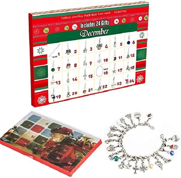 advent calendar,24 charms diy necklace bracelet set fashion jewelry for christmas party
advent calendar,24 charms diy necklace bracelet set fashion jewelry for christmas party