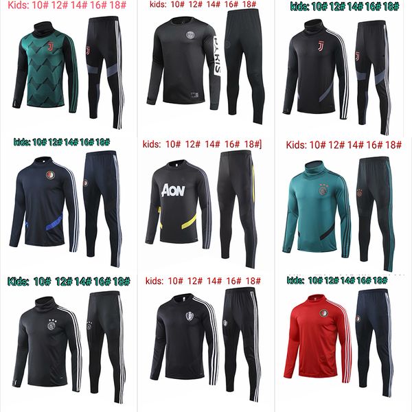 children sport outdoors madrid jj apparel ajax paris feyenoord soccer football running wear tracksuits 2019 kids run training sets uniforms, Black;blue
children sport outdoors madrid jj apparel ajax paris feyenoord soccer football running wear tracksuits 2019 kids run training sets uniforms, Black;blue