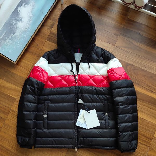 19aw warm down jackets hooded jacket winter windproof red white contrast color outerwear street couple hoodies pockets zippers hfhlyrf018, Black
19aw warm down jackets hooded jacket winter windproof red white contrast color outerwear street couple hoodies pockets zippers hfhlyrf018, Black