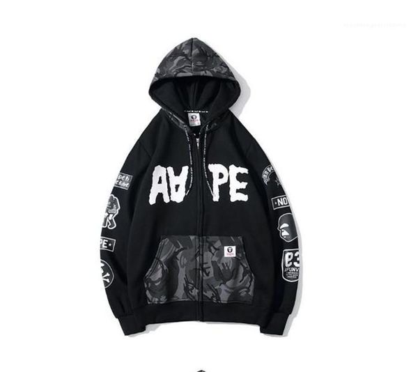 hip hop loose loose long sleeve fashion sweatshirts designer casual cardigan sweater letter print winter couple hooded, Black
hip hop loose loose long sleeve fashion sweatshirts designer casual cardigan sweater letter print winter couple hooded, Black