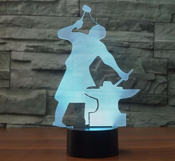 blacksmith moulding 3d night light 7 colors changing touch button led table lamp kids xmas gifts home decor sleep light fixture
blacksmith moulding 3d night light 7 colors changing touch button led table lamp kids xmas gifts home decor sleep light fixture