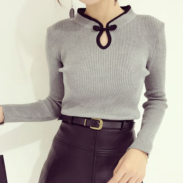 урожай женщины трикотажного мандарина воротник свитер 2019 осень зима lady casual soft тонкого femme эластичность пуловеры свитер, White;black
урожай женщины трикотажного мандарина воротник свитер 2019 осень зима lady casual soft тонкого femme эластичность пуловеры свитер, White;black