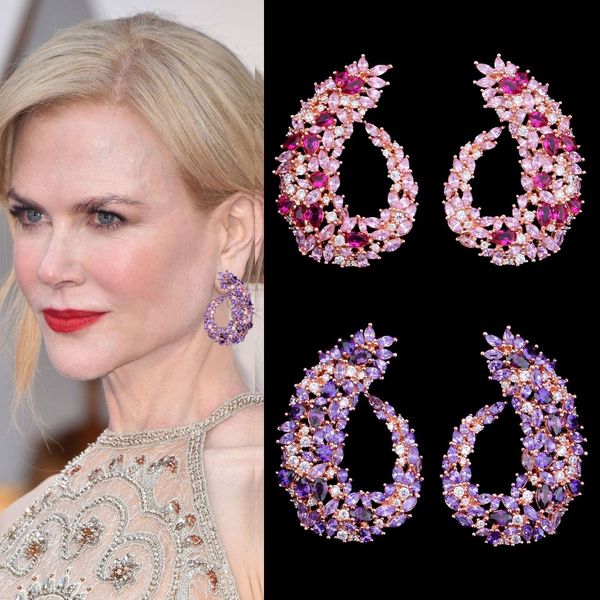 godki famous design luxury popular geometry flower full mirco paved cubic zirconia wedding earring fashion jewelry cj191216, Golden
godki famous design luxury popular geometry flower full mirco paved cubic zirconia wedding earring fashion jewelry cj191216, Golden