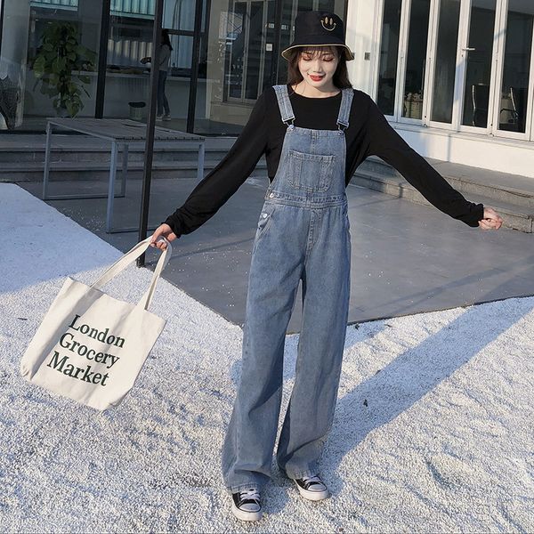 retro style student slim jumpsuit age reduced loose overalls mop hem full length jumpsuits blue
retro style student slim jumpsuit age reduced loose overalls mop hem full length jumpsuits blue