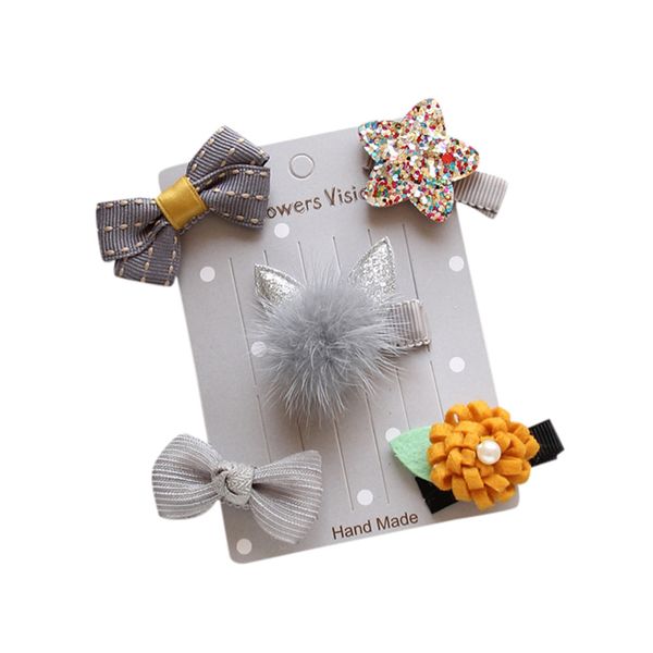 baby headbands for girl 5pcs kids infant hairpin baby girl bow flower barrettes star hair clip set acessorios infantil, Slivery;white
baby headbands for girl 5pcs kids infant hairpin baby girl bow flower barrettes star hair clip set acessorios infantil, Slivery;white