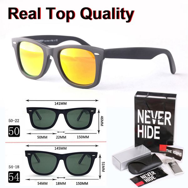 50/54mm brand sunglasses men women metal hinge mirror uv400 glass lens with original box, packages, accessories, everything, White;black
50/54mm brand sunglasses men women metal hinge mirror uv400 glass lens with original box, packages, accessories, everything, White;black