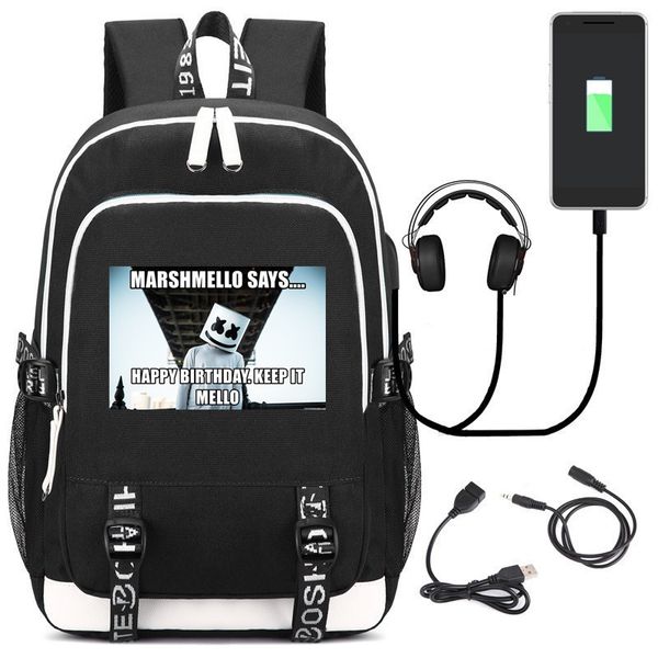 dengpao dj marshmello helmet lapbackpack usb school bags for teenagers boys girls child fashion bookbag children's satchel
dengpao dj marshmello helmet lapbackpack usb school bags for teenagers boys girls child fashion bookbag children's satchel