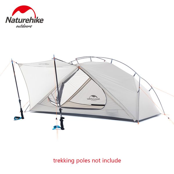 naturehike outdoor ultra-light single tent camping 15d nylon double y-shape waterproof portable aluminum single-layer tent
naturehike outdoor ultra-light single tent camping 15d nylon double y-shape waterproof portable aluminum single-layer tent