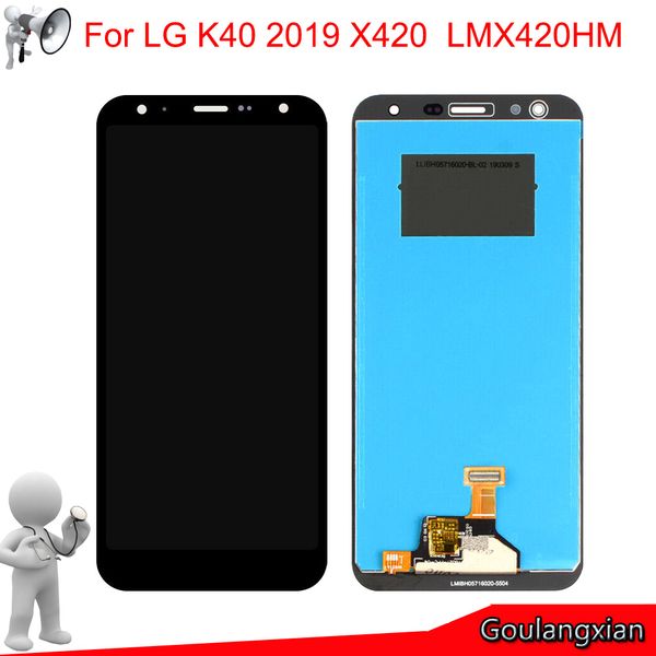 original lcd with frame for lg k40 2019 lcd display touch screen digitizer assembly for x420 lmx420hm lmx420em / k12 plus
original lcd with frame for lg k40 2019 lcd display touch screen digitizer assembly for x420 lmx420hm lmx420em / k12 plus