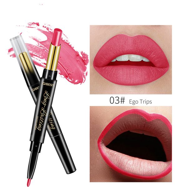 dual heads 2 in 1 lipstick pen lip liner 15 colors lightweight natural rotating lip pencil
dual heads 2 in 1 lipstick pen lip liner 15 colors lightweight natural rotating lip pencil