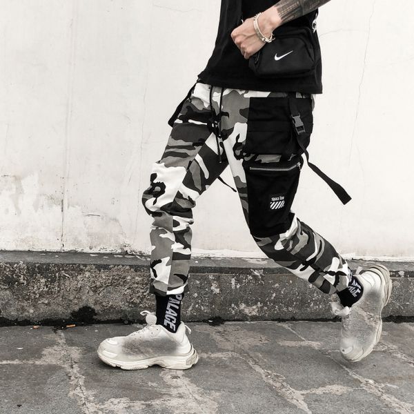 new street hip hop camouflage tooling pants men's camouflage pants men's feet, Black
new street hip hop camouflage tooling pants men's camouflage pants men's feet, Black