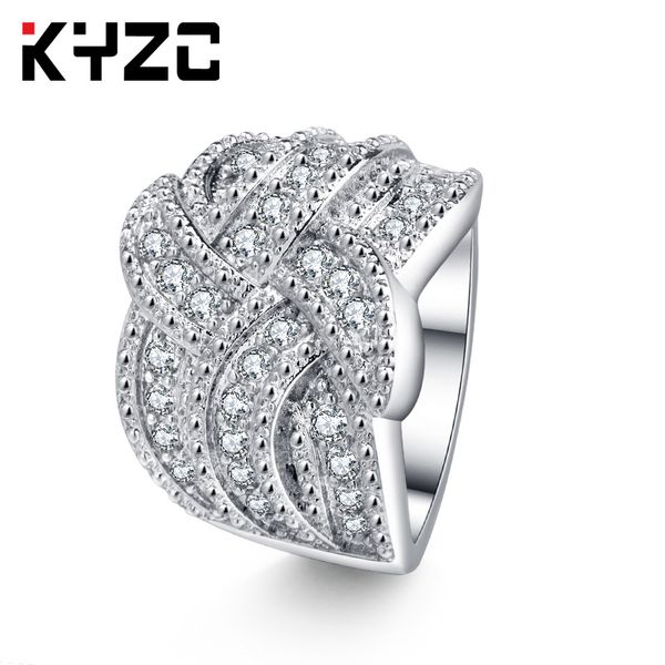 explosive inlaid ultra-zircon ring noble elegant temperament seiko color-preserving european and american rings, Silver
explosive inlaid ultra-zircon ring noble elegant temperament seiko color-preserving european and american rings, Silver