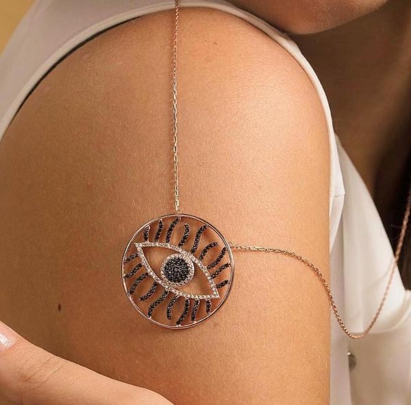 rose gold black cz evil eye necklace geoemtric round shaped pendant classic lucky turkish women jewelry, Golden;silver
rose gold black cz evil eye necklace geoemtric round shaped pendant classic lucky turkish women jewelry, Golden;silver