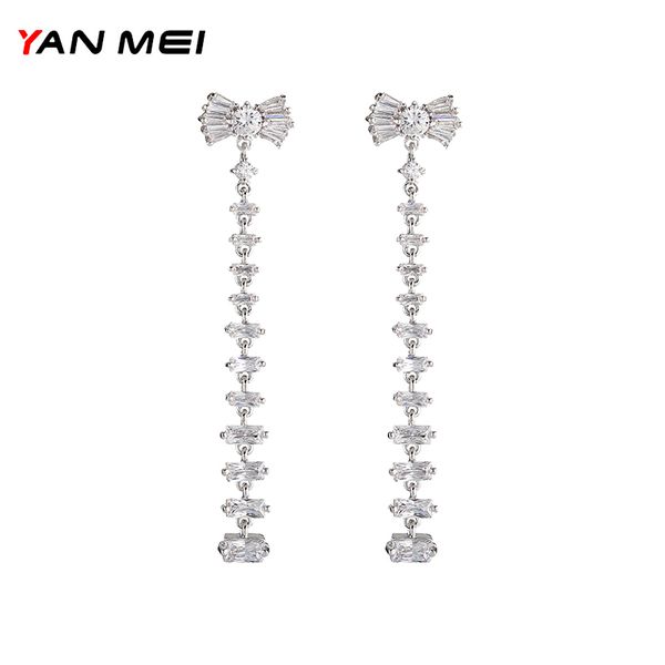 yanmei new butterfly shaped long tassel earrings fashion fish bone earrings girl gift dating jewelry, Silver
yanmei new butterfly shaped long tassel earrings fashion fish bone earrings girl gift dating jewelry, Silver