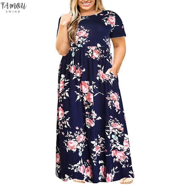 new fashion large size loose casual dress large size women's printing short-sleeved dress casual loose summer dresses plus size, Black;gray
new fashion large size loose casual dress large size women's printing short-sleeved dress casual loose summer dresses plus size, Black;gray